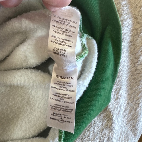 💥💥CLEARANCE!!💥💥 Supreme Green Elephant Print Hoodie Sweater in Large - Picture 10 of 11